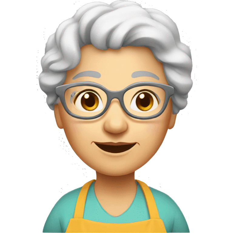 Grandma cook emoji