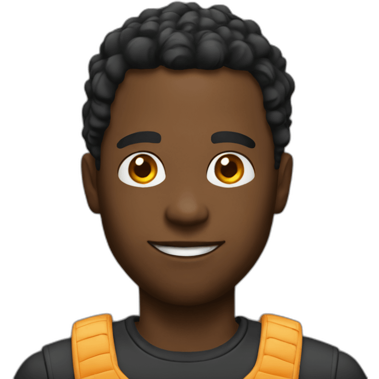 gaming black guy emoji