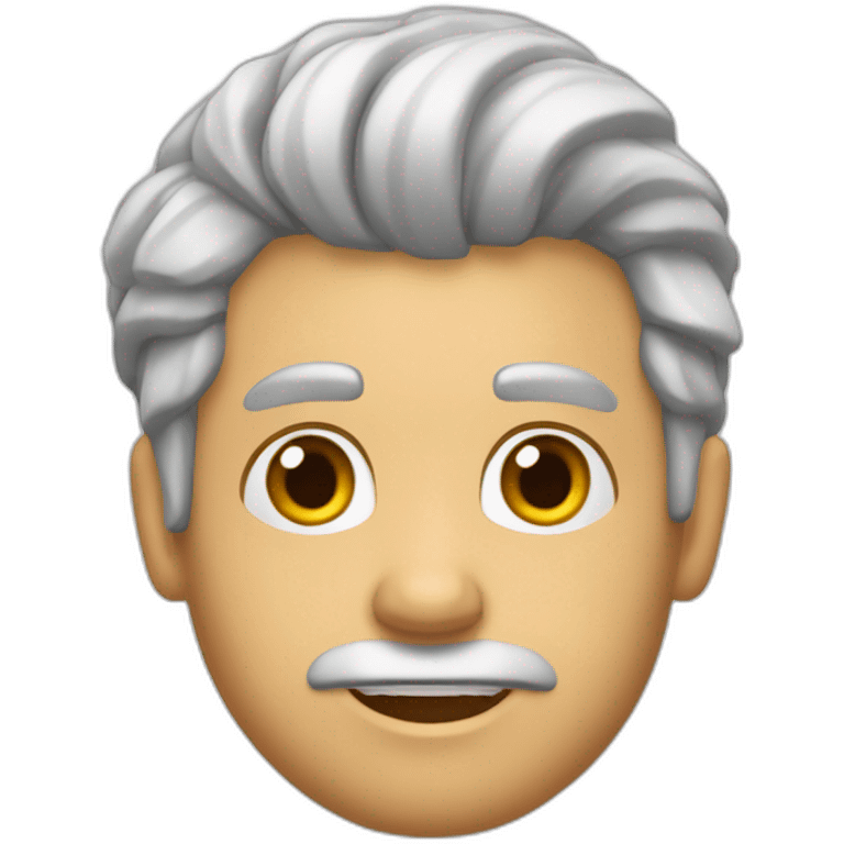 menino moreno de cabelo cacheado emoji