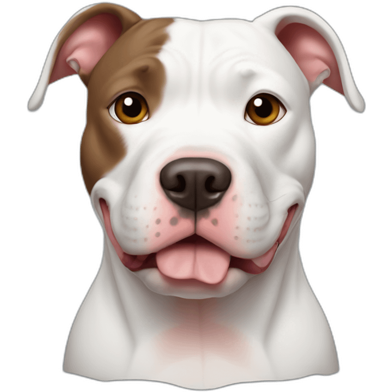 Funny Pitbull emoji