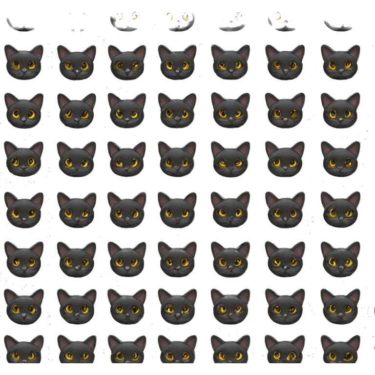 cat black emoji