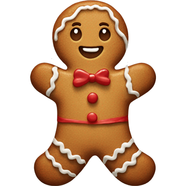 Gingerbread man  emoji