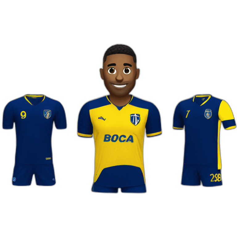 jugador del club altetico  boca juniors emoji