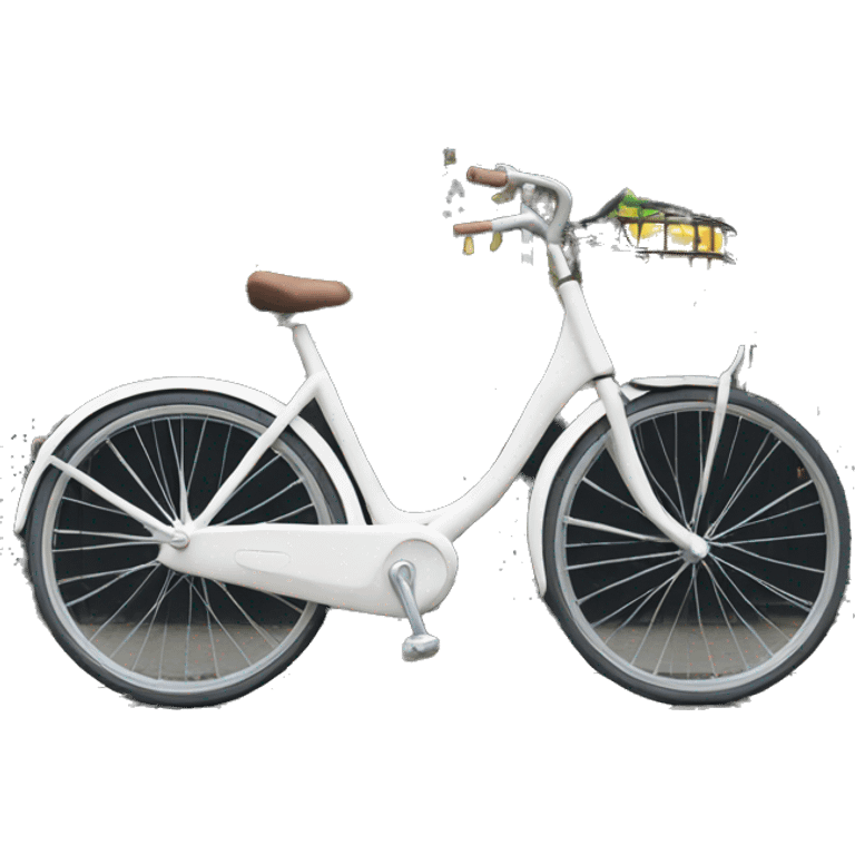 Bike in Amsterdam  emoji