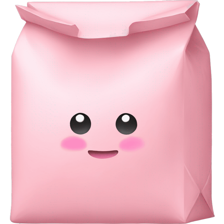 light pink package emoji