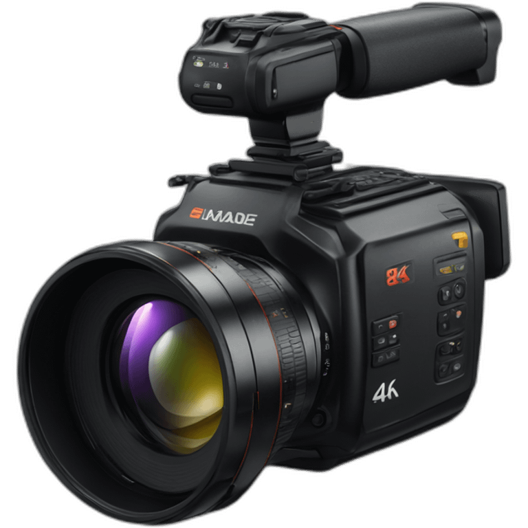 Caméra Blackmagic 6k emoji