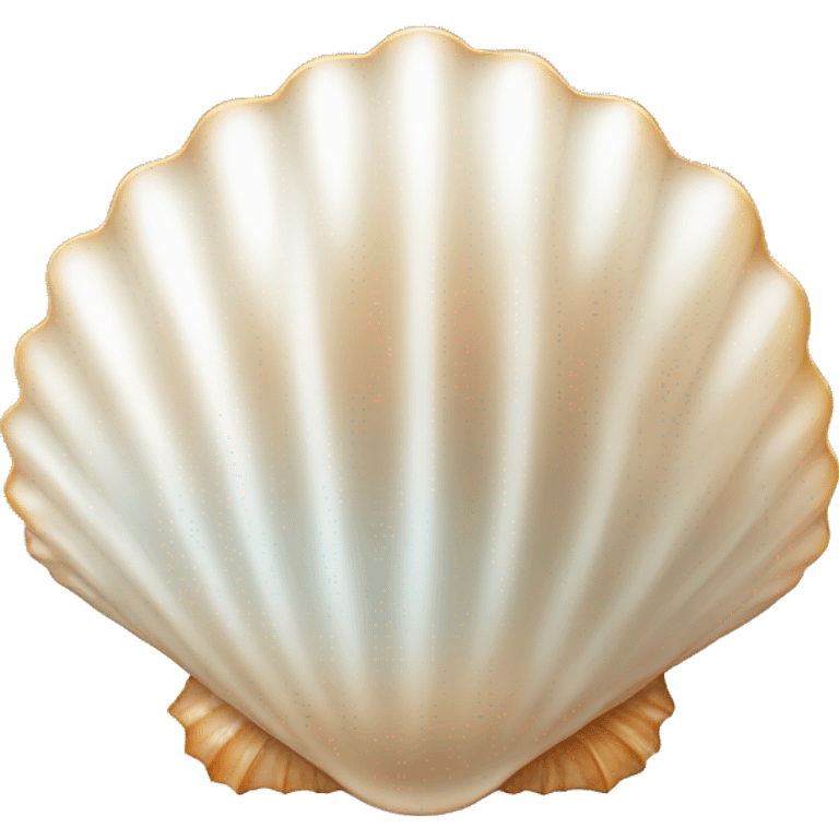 Pearl shell emoji