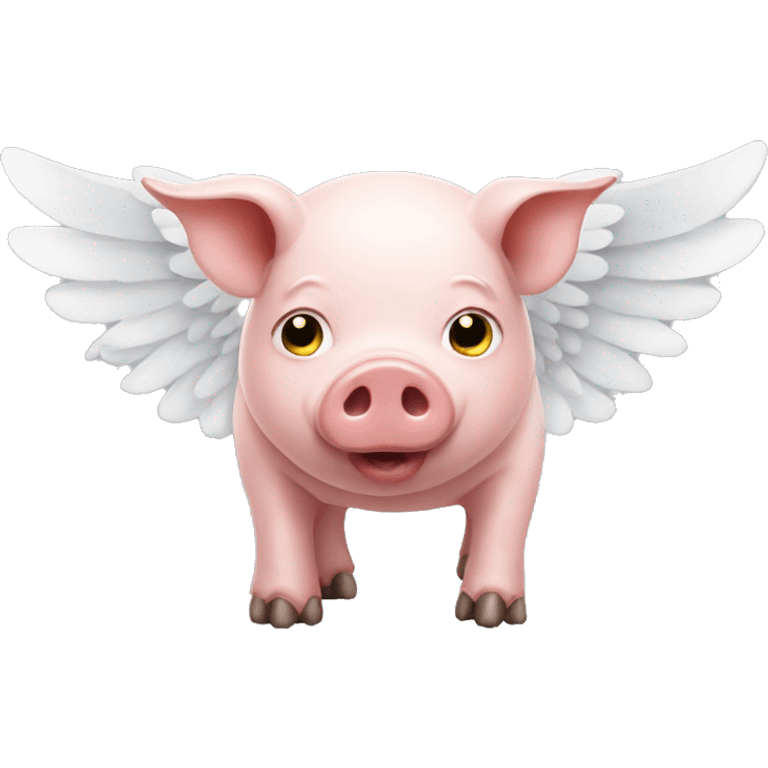 pig with wings emoji