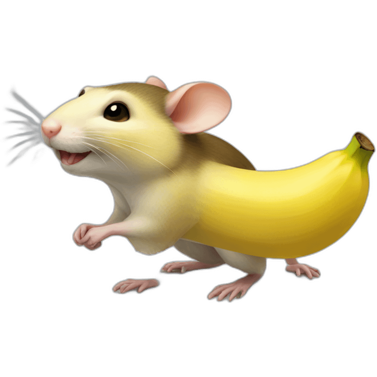 Banana rat emoji