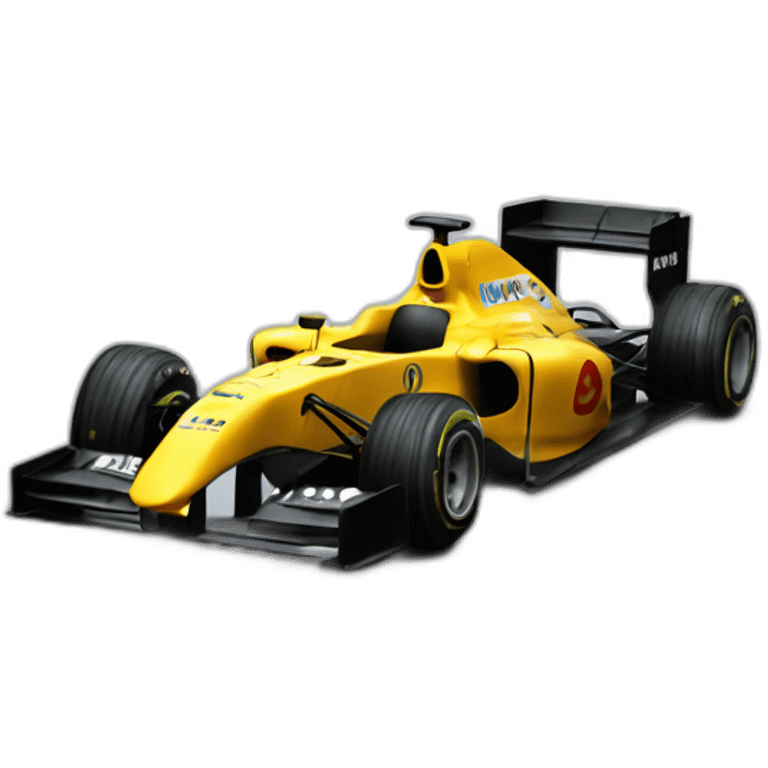 Renault F1 car 2003 emoji