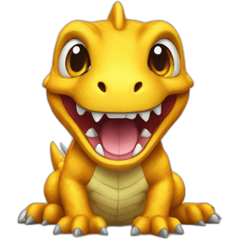 agumon happy emoji