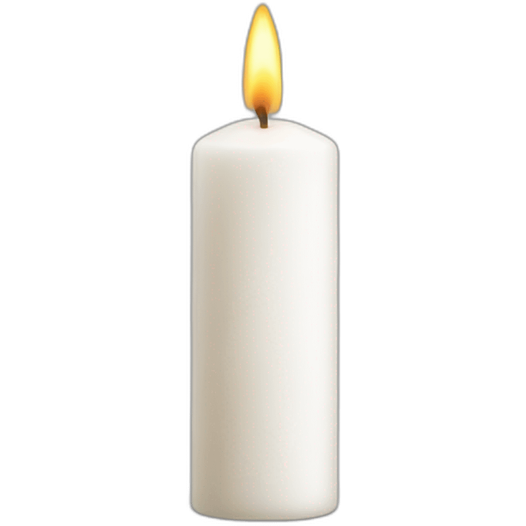 white candle emoji