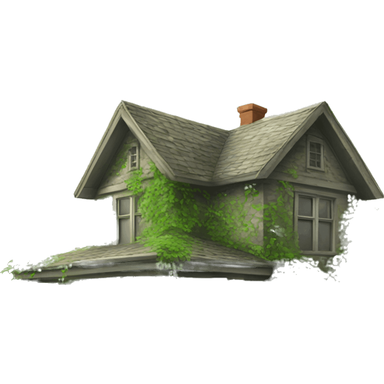 Overgrown house emoji