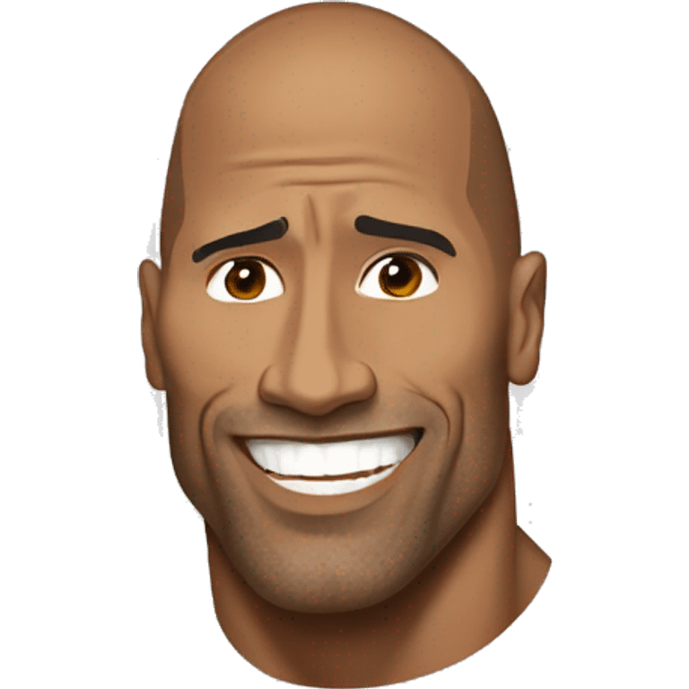 dwayne johnson  emoji