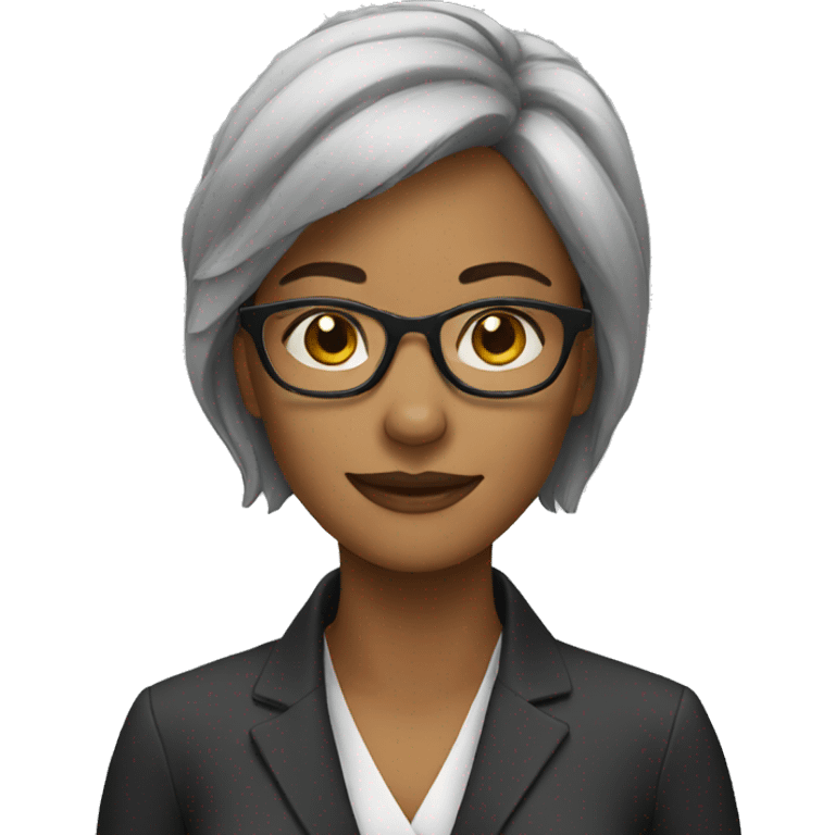 women with glasses emoji