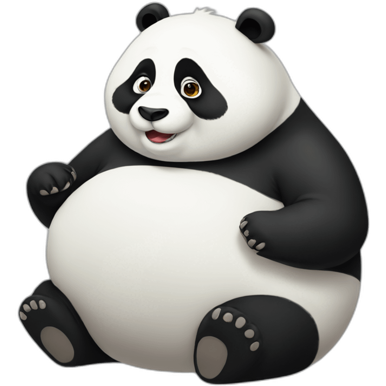 fat panda emoji