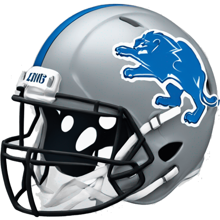 Detroit lions football  emoji