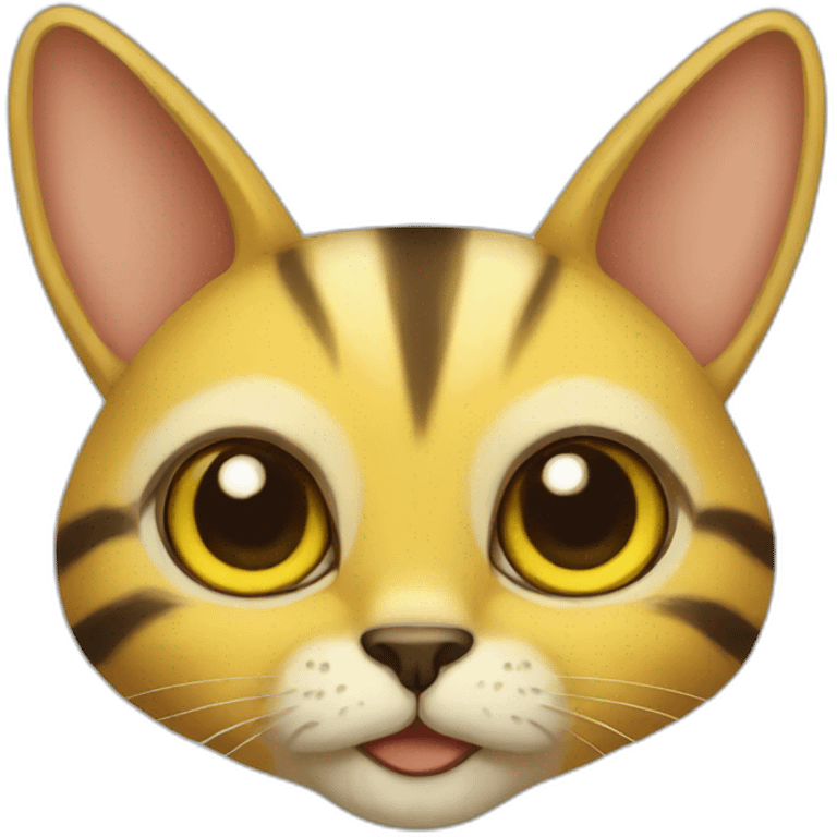 Bee cat emoji