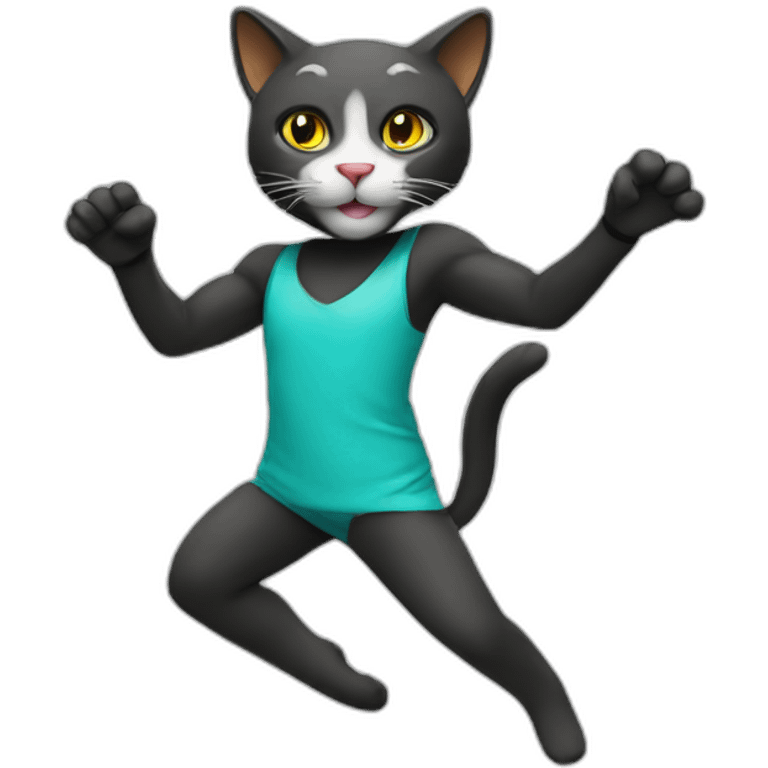 cat dancer emoji