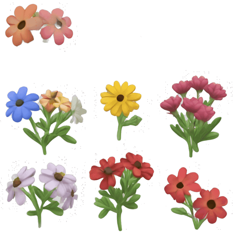 Wildflower bouqet emoji