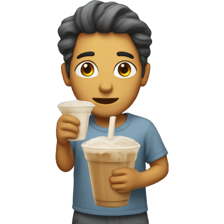 Ice chai  emoji