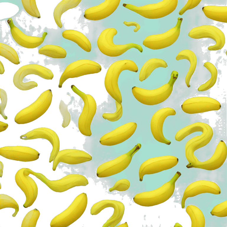 Banana mix cute snake emoji