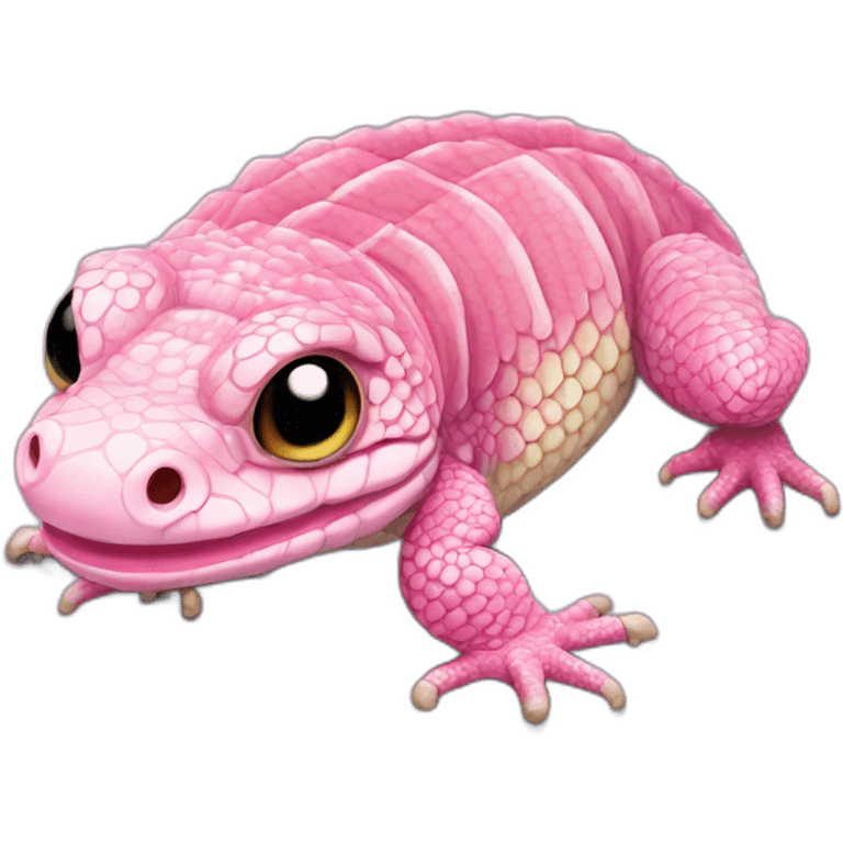 tegu lizard pink emoji