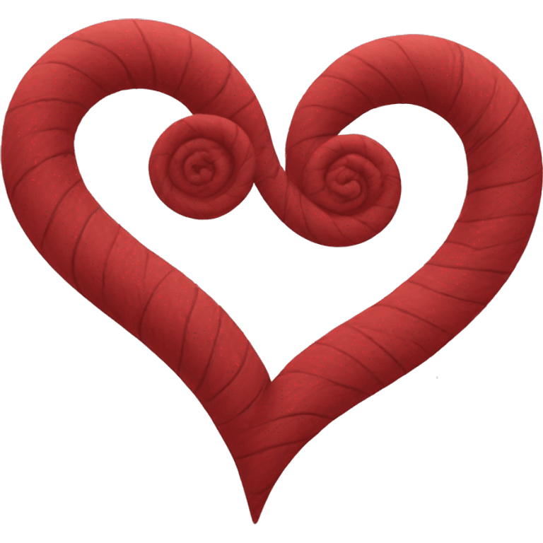 Spiral heart emoji