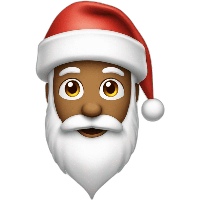 christmas santa emoji