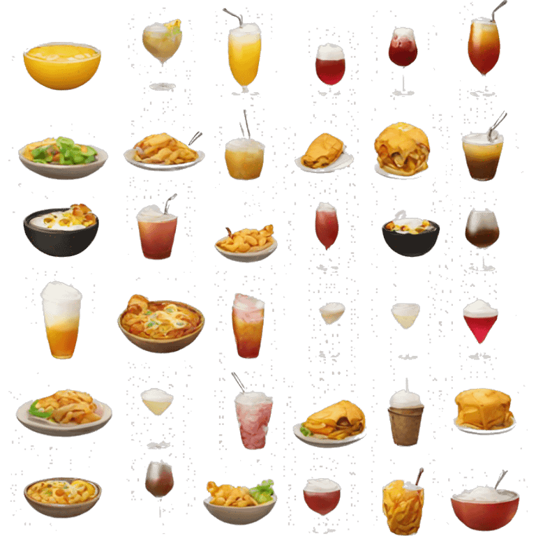 restaurant good to drink emoji