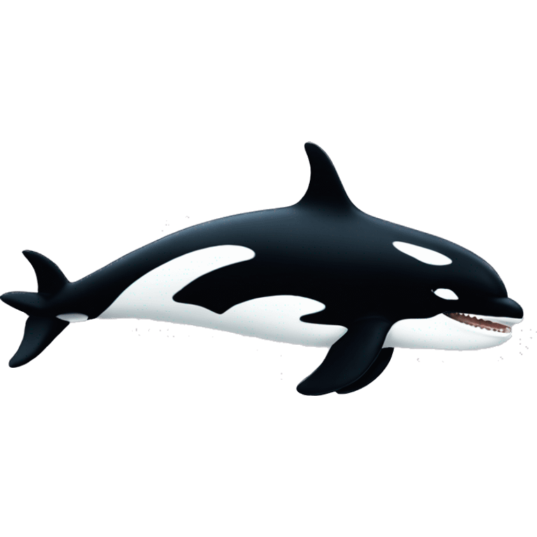 Orca polar. Ear emoji