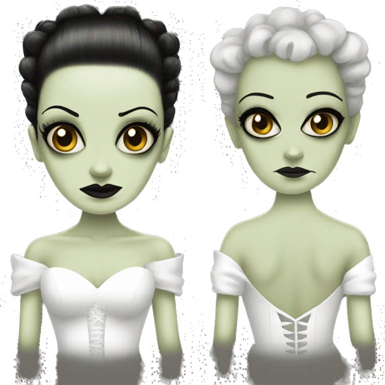 bride of frankenstein emoji