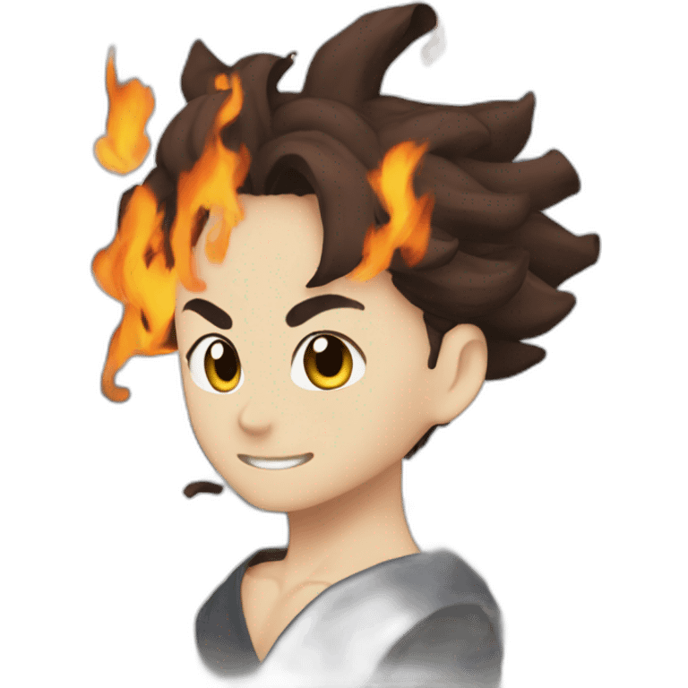 tanjiro-fire emoji