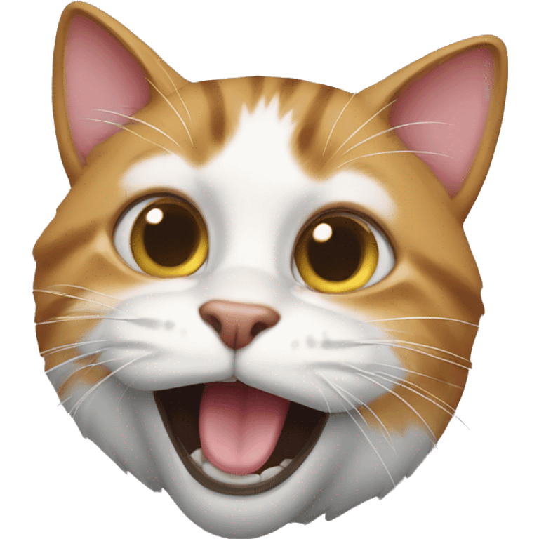 crazy cat emoji