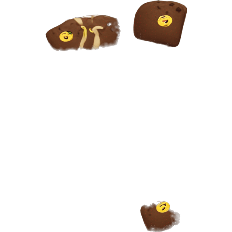 double chocolate banana bread emoji