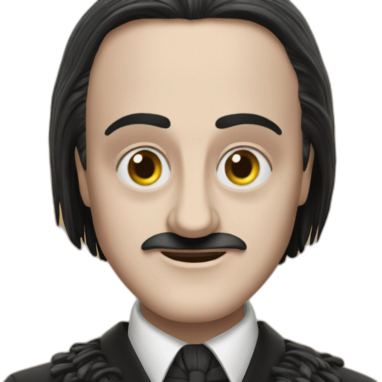 Mercredi addams emoji