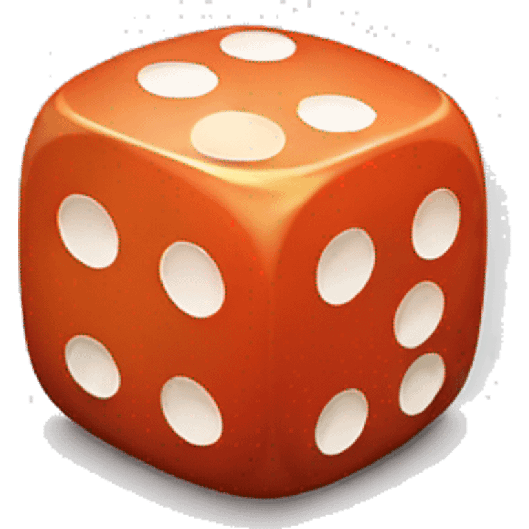 dice with number 1 emoji