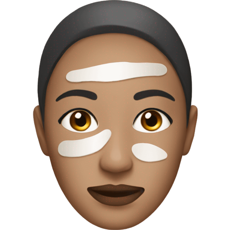 Facemask skincare emoji