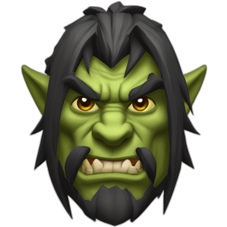 warcraft 3 wolf raider orc emoji