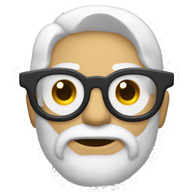 Demonio con lentes  emoji