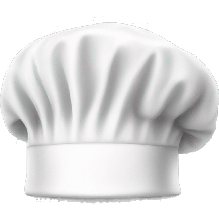 a white chef's hat emoji