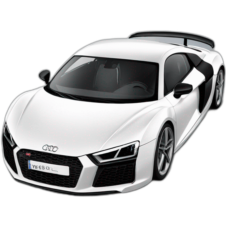 audi r8 emoji