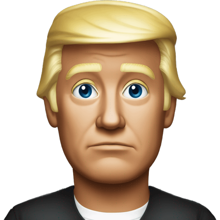 donald trump mugshot emoji