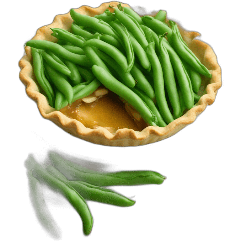 silly apple pie green bean emoji