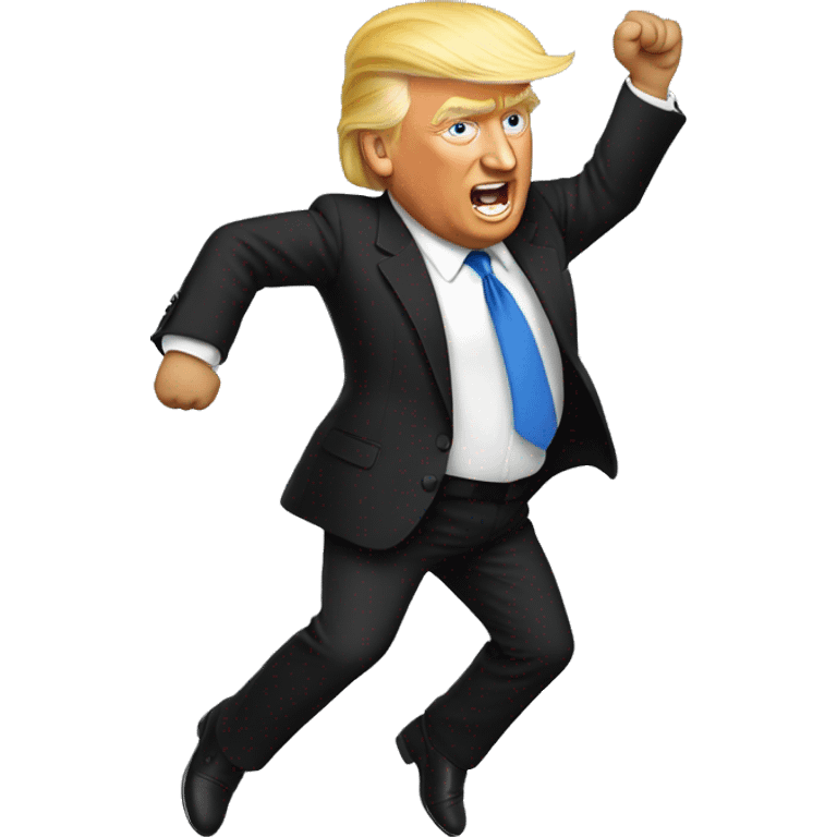 Donald Trump dancing emoji