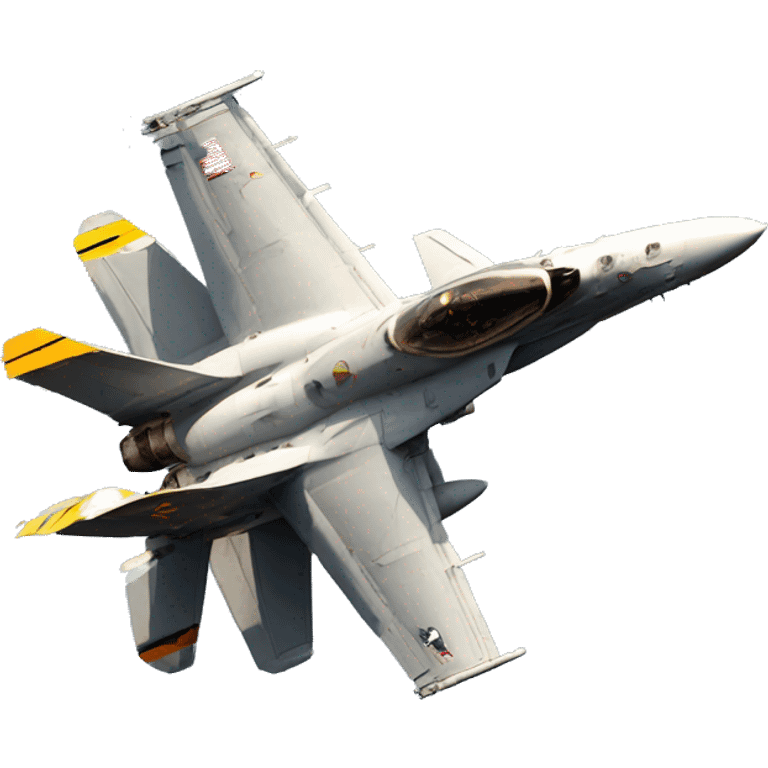 F-18 super hornet from USA tomcatters livery emoji