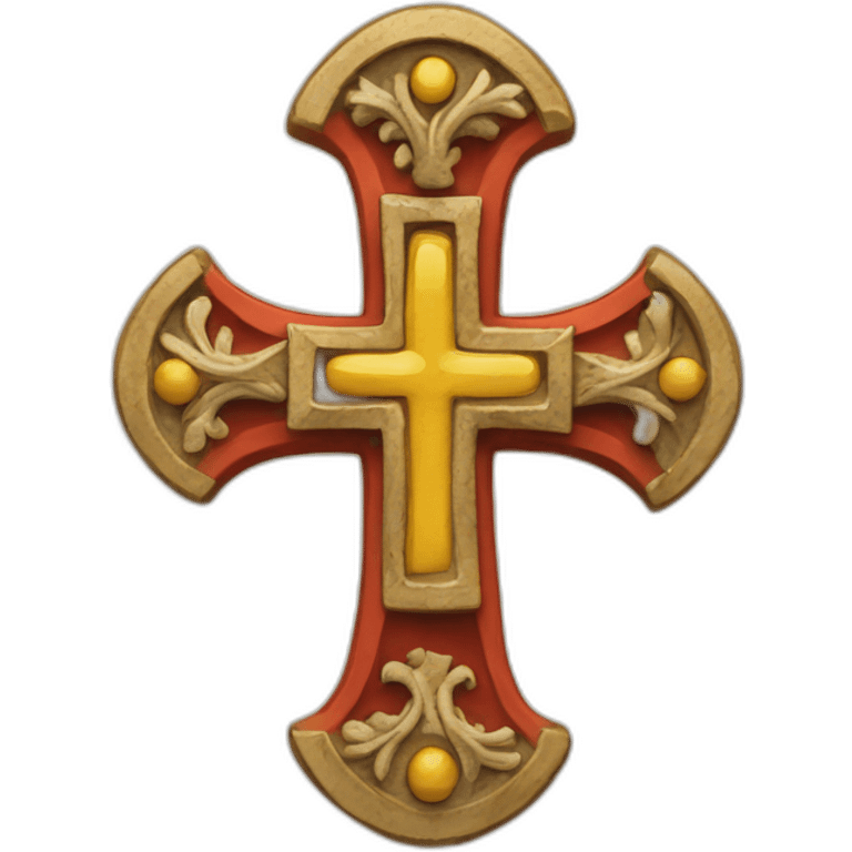 Occitan cross emoji