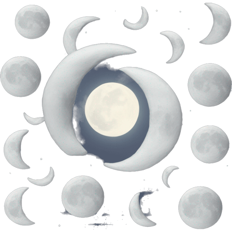 white moon emoji