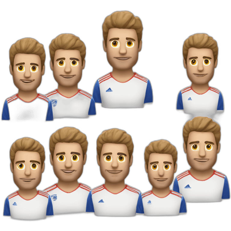 jugador de futbol europeo que juega con los amigos desde hace 40 años emoji