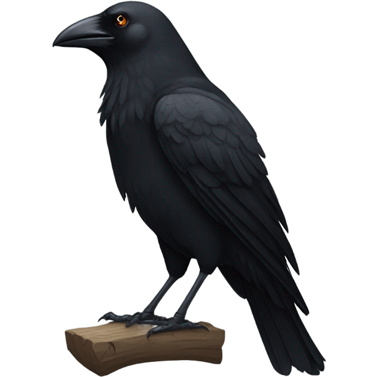 Crow emoji